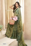 Meghlata By Vallabhi Moss Chiffon Printed Saree Wholesale Suppliers In India